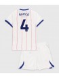 Otroški Nogometna dresi replika Chelsea Valentin Barco #4 Tretji 2026-27 Kratek rokav (+ hlače)